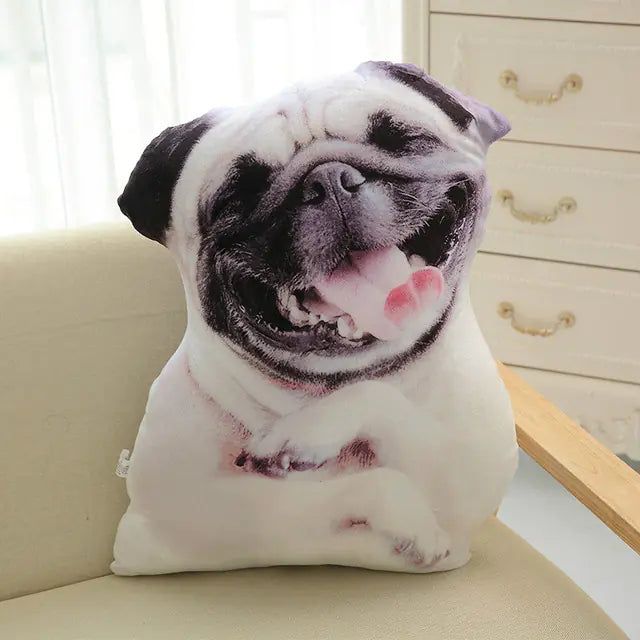 3D Simulation Dog Pillow
